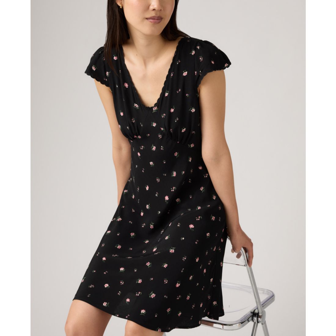 Levi's Women's Ellory Slim Fit Short Sleeve Dress