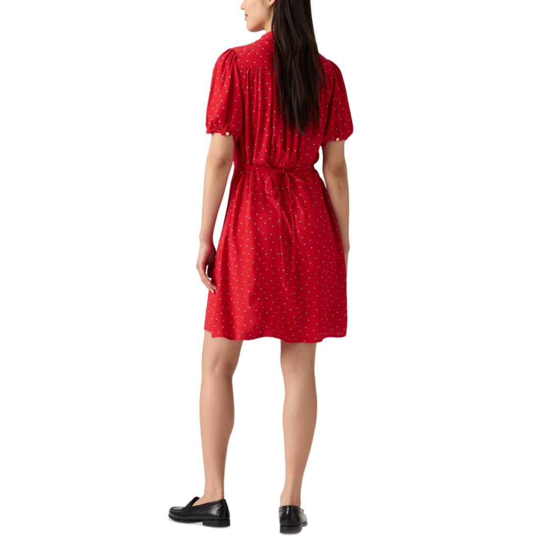 Levi's Women's Cotton Lea Button-Front Mini Dress