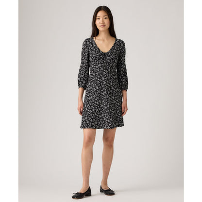 Levi's Women's Odette Holiday V-Neck Mini Dress