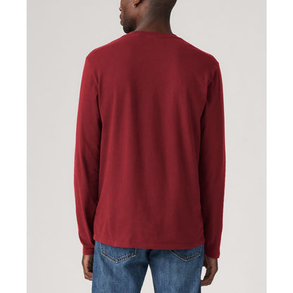 Levi's Men's Long Sleeve Crewneck Pocket T-Shirt