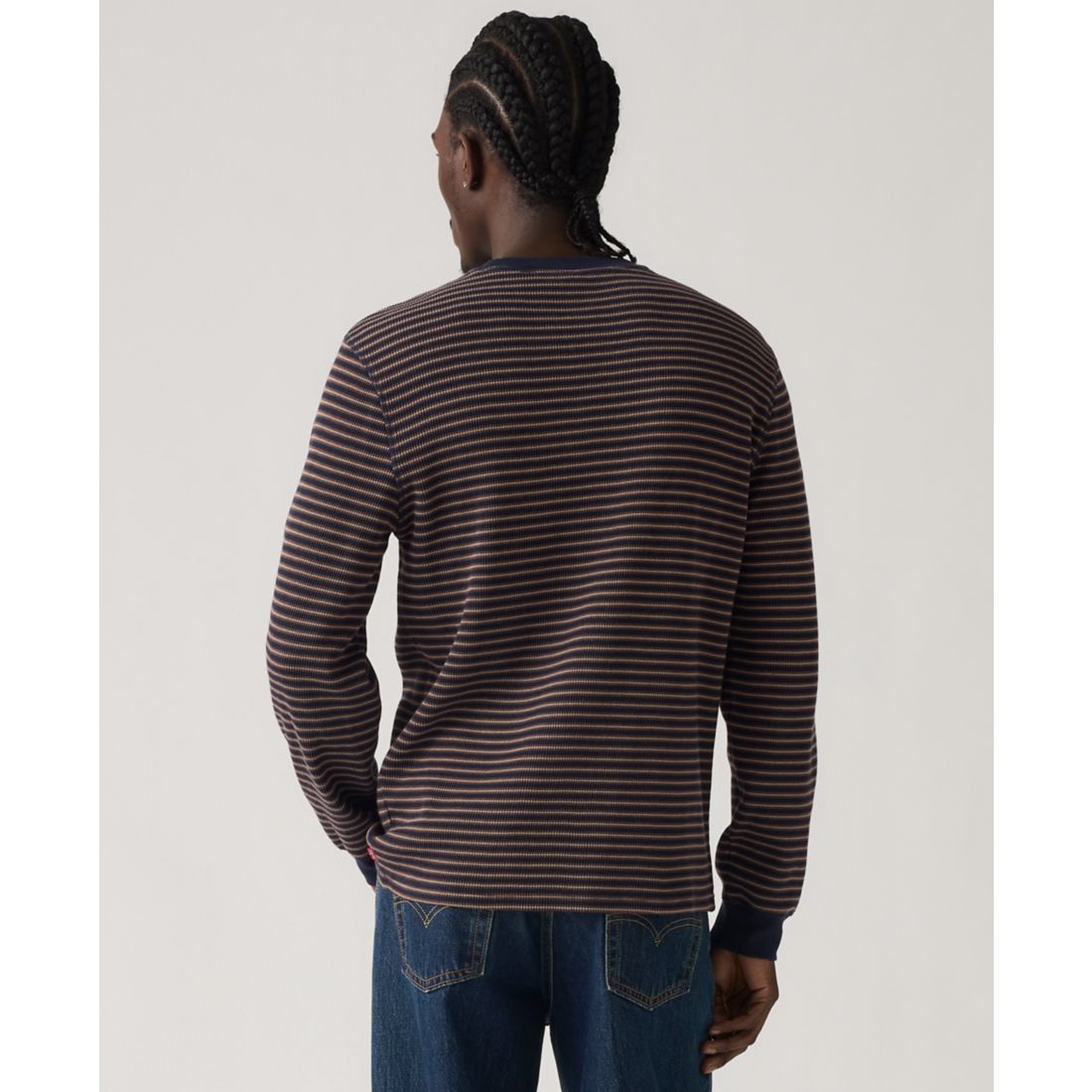Levi's Men's Waffle Knit Thermal Long Sleeve T-Shirt