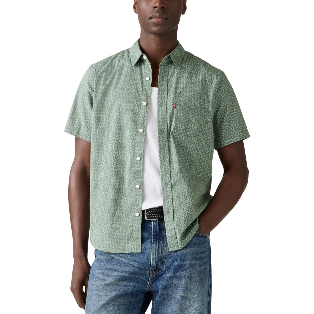 Levi's Men's Classic 1 Pocket Short Sleeve Regular Fit Shirt