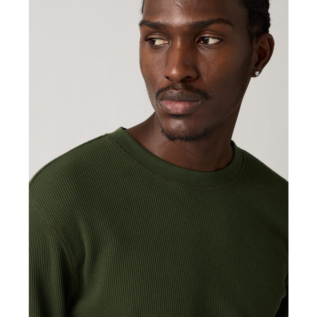 Levi's Men's Waffle Knit Thermal Long Sleeve T-Shirt
