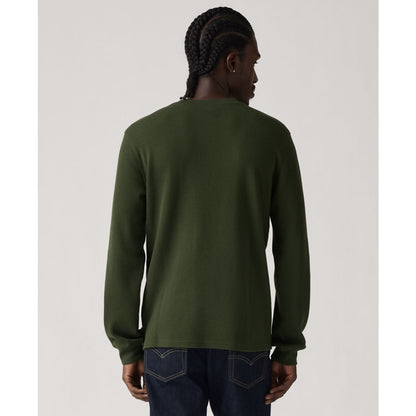 Levi's Men's Waffle Knit Thermal Long Sleeve T-Shirt