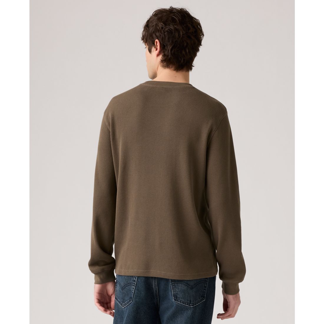 Levi's Men's Waffle Knit Thermal Long Sleeve T-Shirt