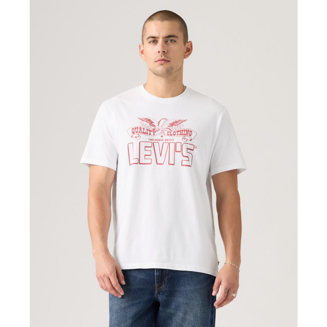 Levi's Men's Classic Short Sleeve Graphic Crewneck T-Shirt