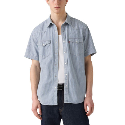 Levi's Men's Short Sleeve Snap-Front Western Shirt