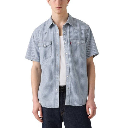 Levi's Men's Short Sleeve Snap-Front Western Shirt