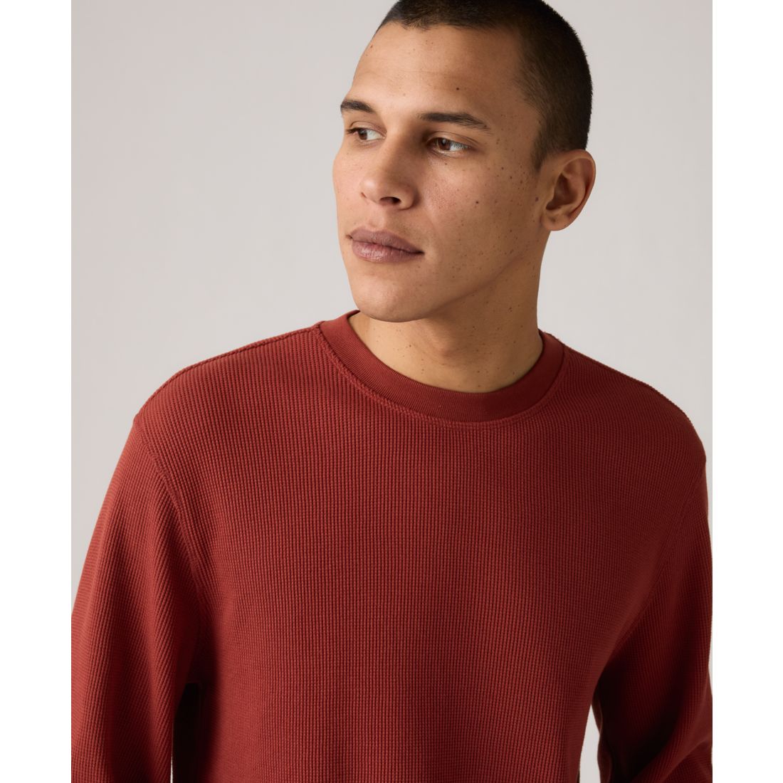 Levi's Men's Waffle Knit Thermal Long Sleeve T-Shirt
