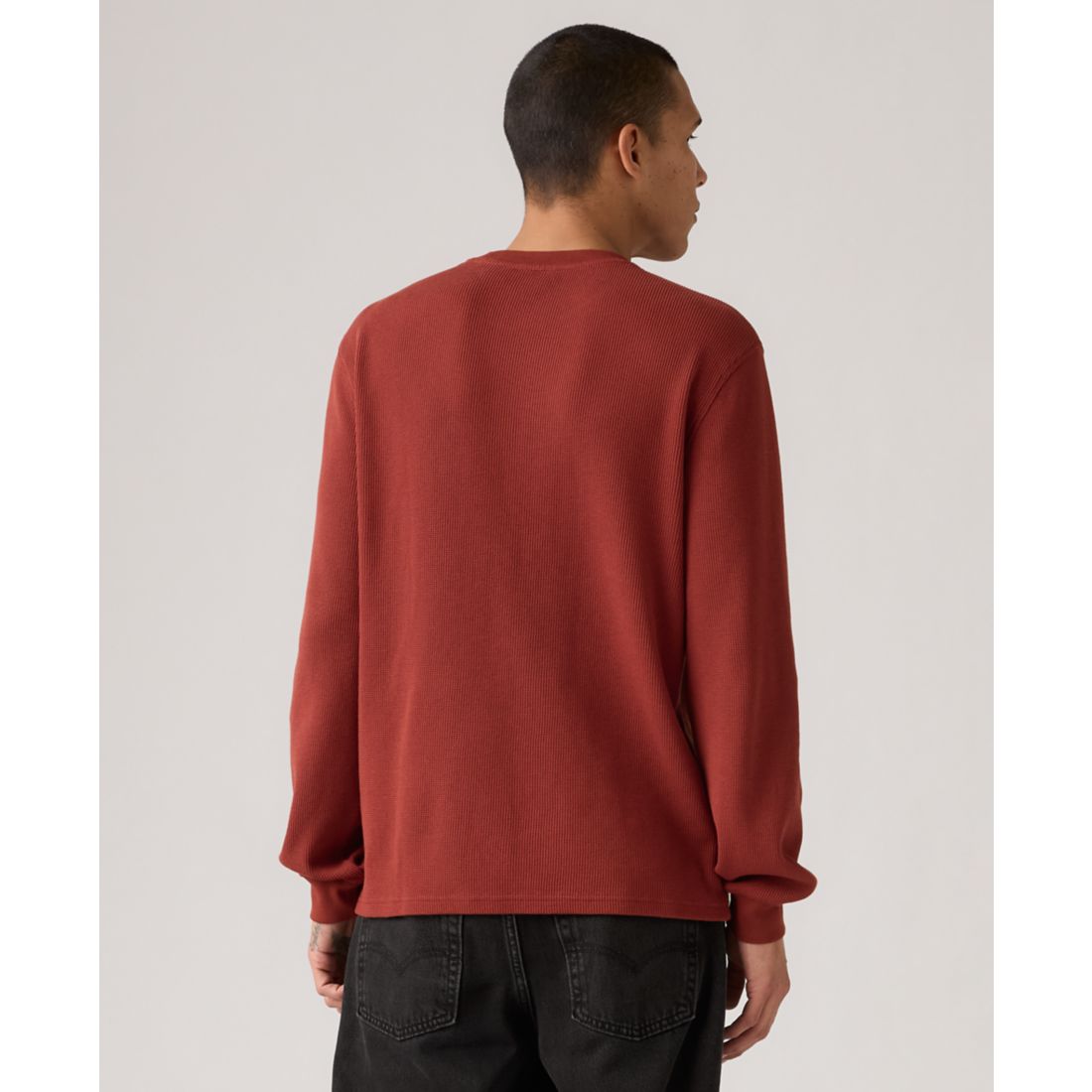 Levi's Men's Waffle Knit Thermal Long Sleeve T-Shirt