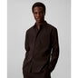 Calvin Klein Men's Collared Neck Long-Sleeve Shirt