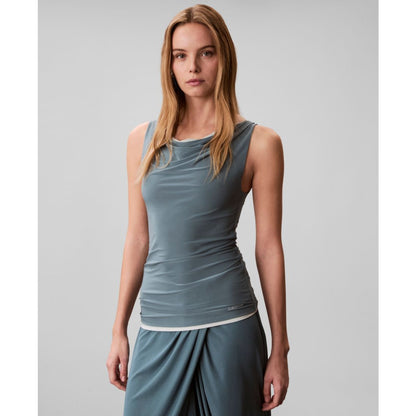 Calvin Klein Women's Second Skin Reversible Sleeveless Tank Top
