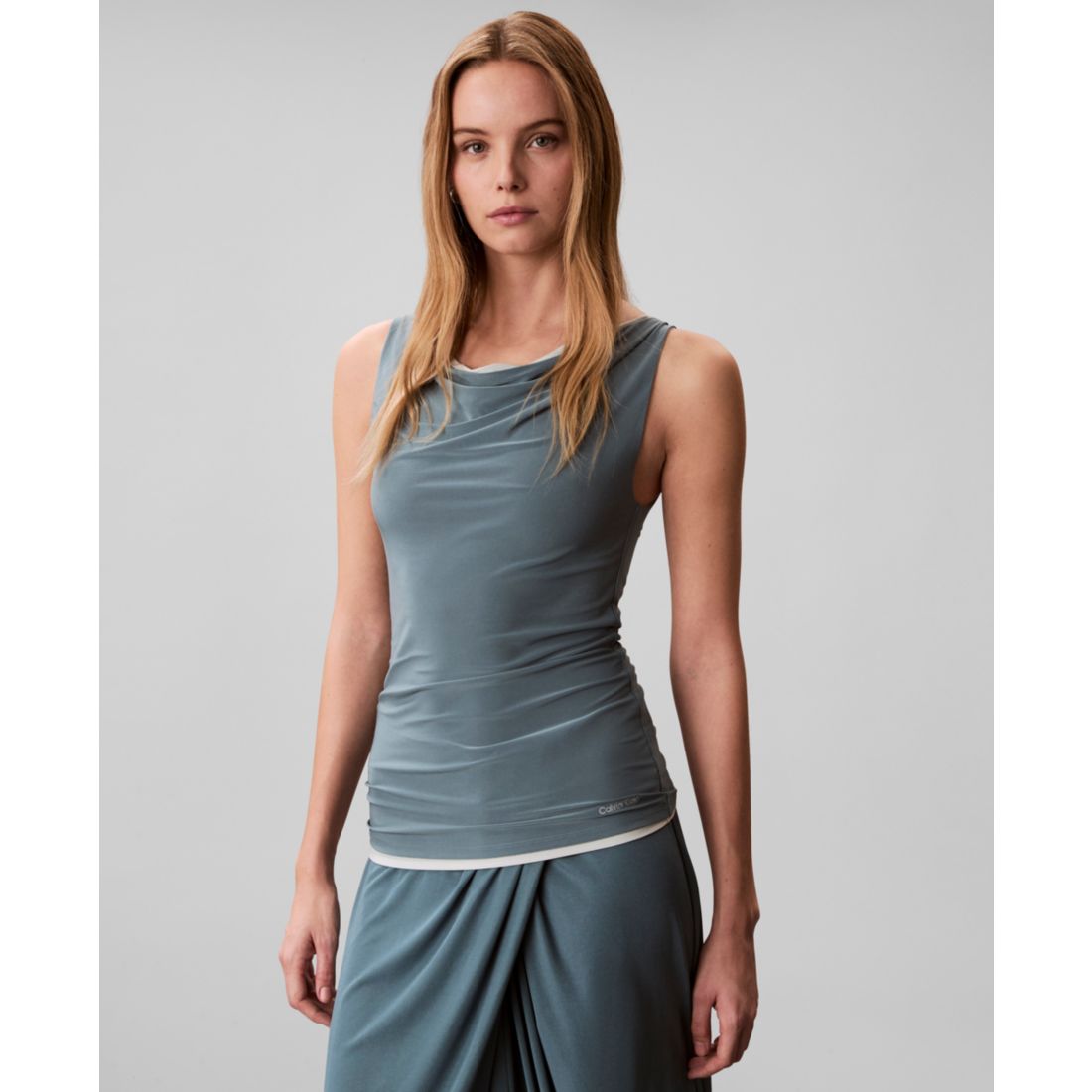 Calvin Klein Women's Second Skin Reversible Sleeveless Tank Top