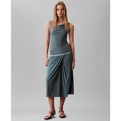 Calvin Klein Women's Second Skin Reversible Sleeveless Tank Top