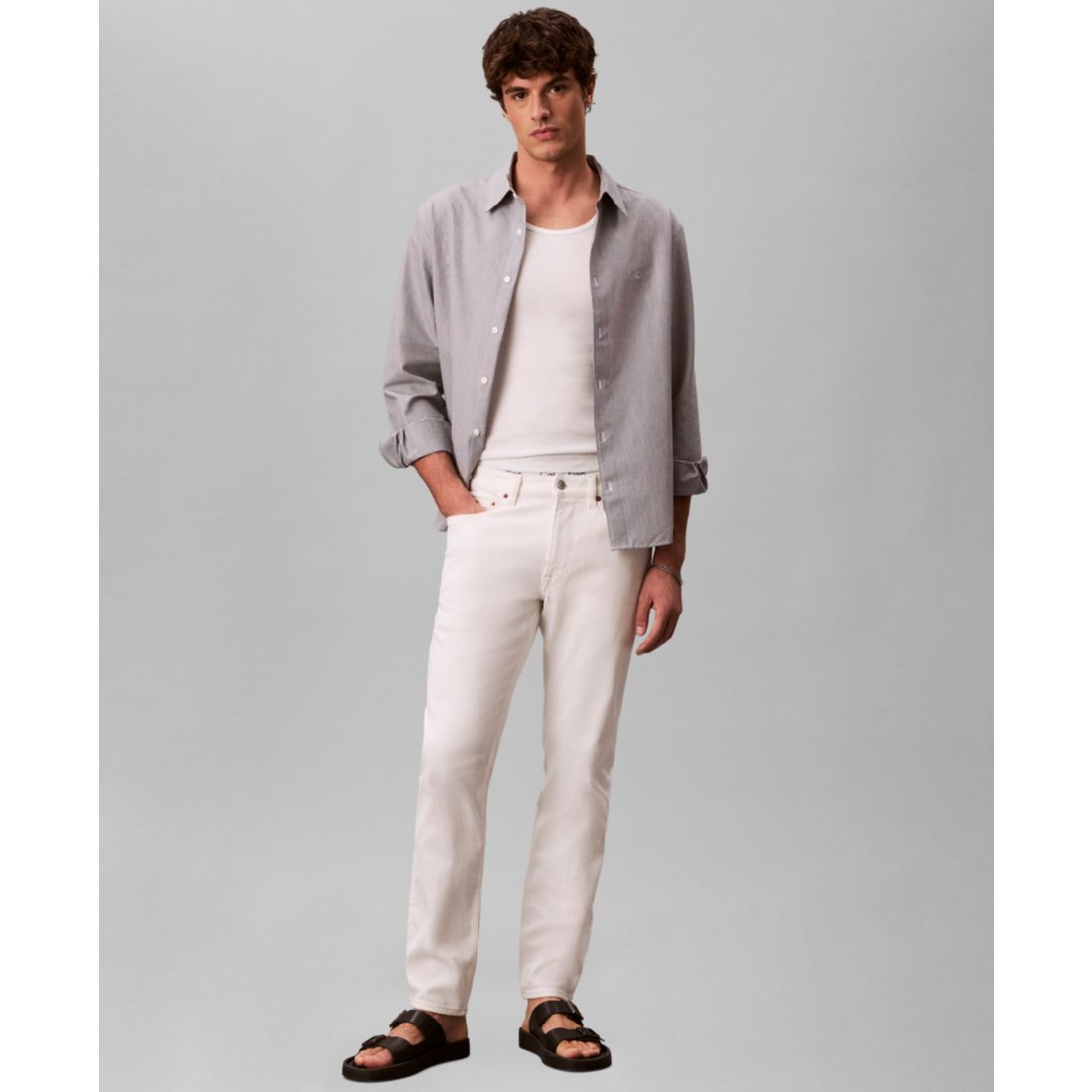 Calvin Klein Men's Slim-Fit Stretch Denim Jeans