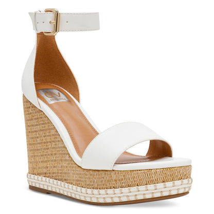 Dv Dolce Vita Women's Tammara Ankle-Strap Platform Whipstitch Wedge Sandals