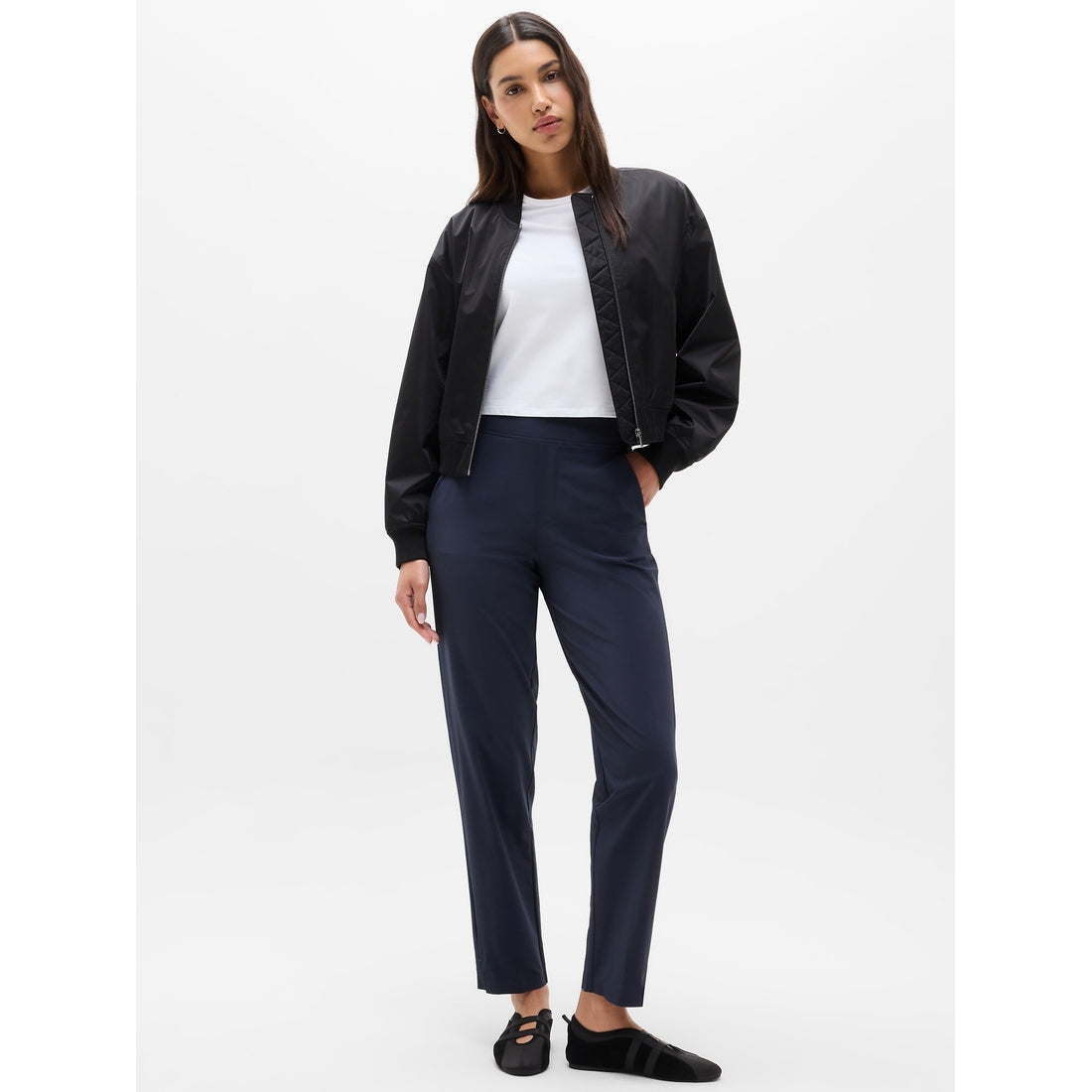 Women's Brooklyn Mid Rise Ankle Pant