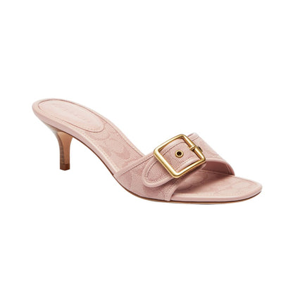 Coach Women's Margot Buckle Applique Detail Sandals
