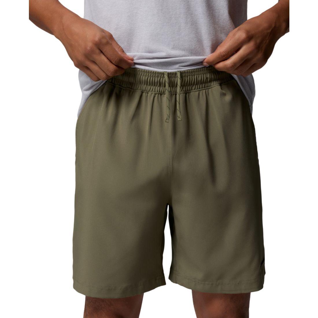 Columbia Men's Vital Valley Regular-Fit Shorts - Stone Green, Greenscape