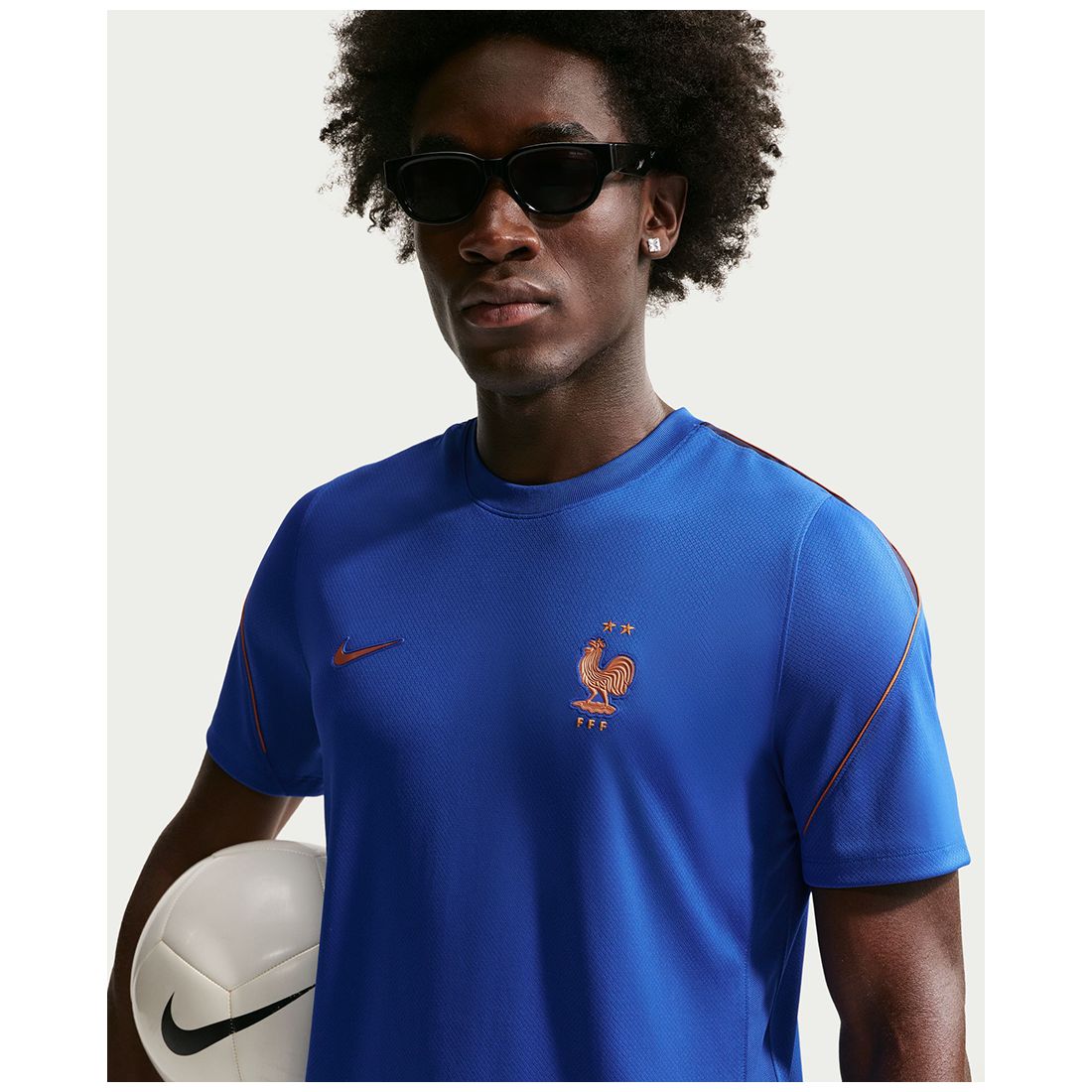 Nike Men's France Strike Dri-fit Short-Sleeve T-Shirt