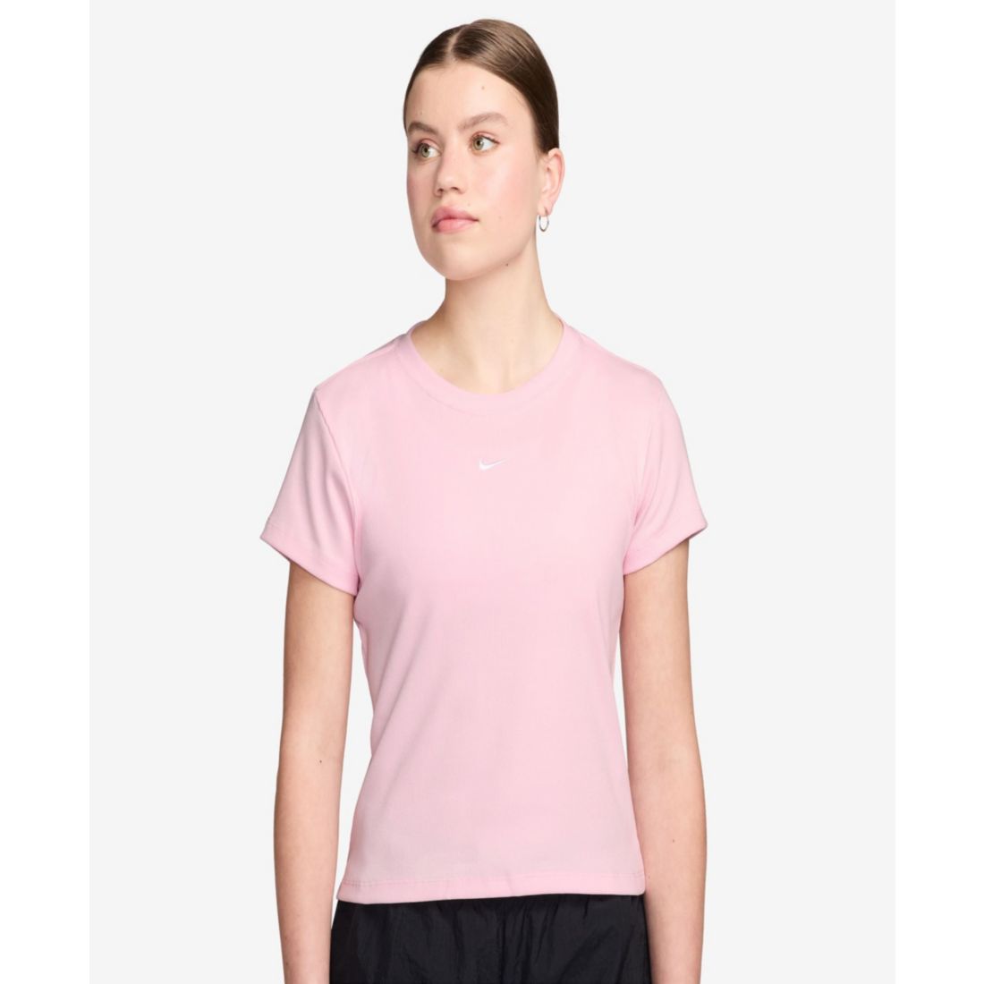Nike Sportswear Women's Tight Ribbed Short Sleeve T-Shirt