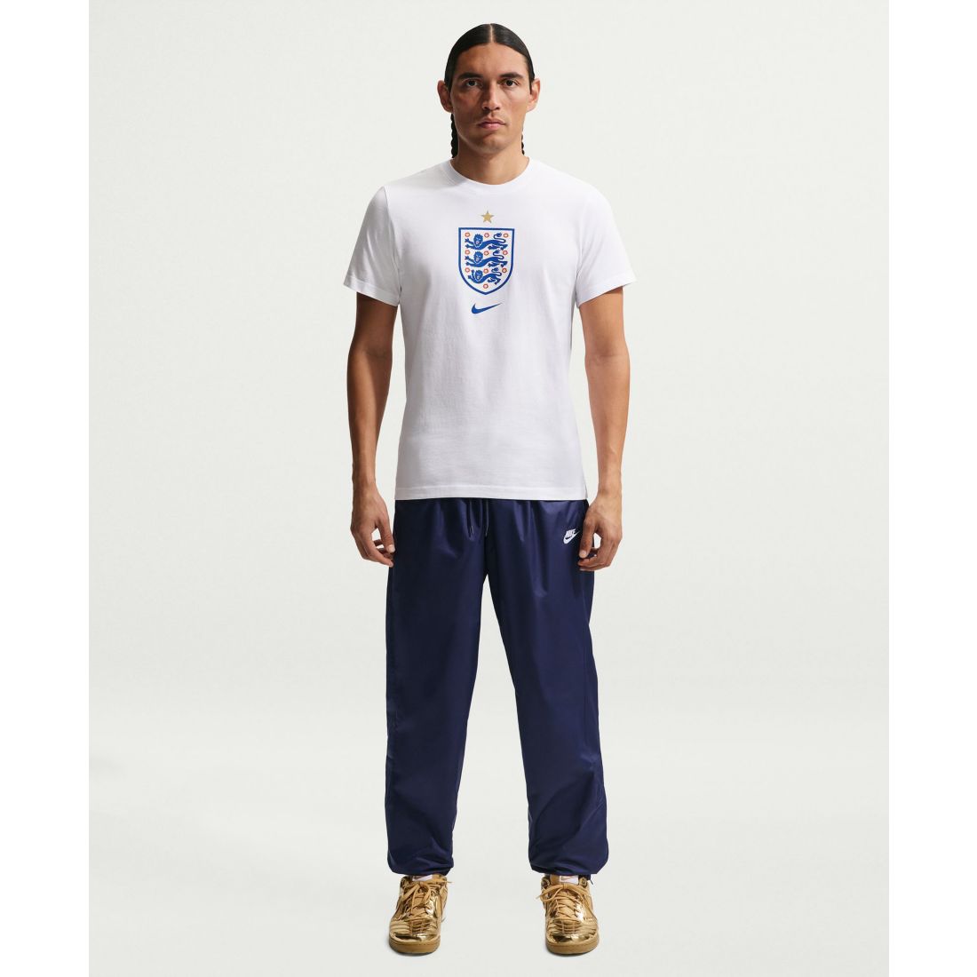 Nike Men's England Strike Soccer Crewneck T-Shirt