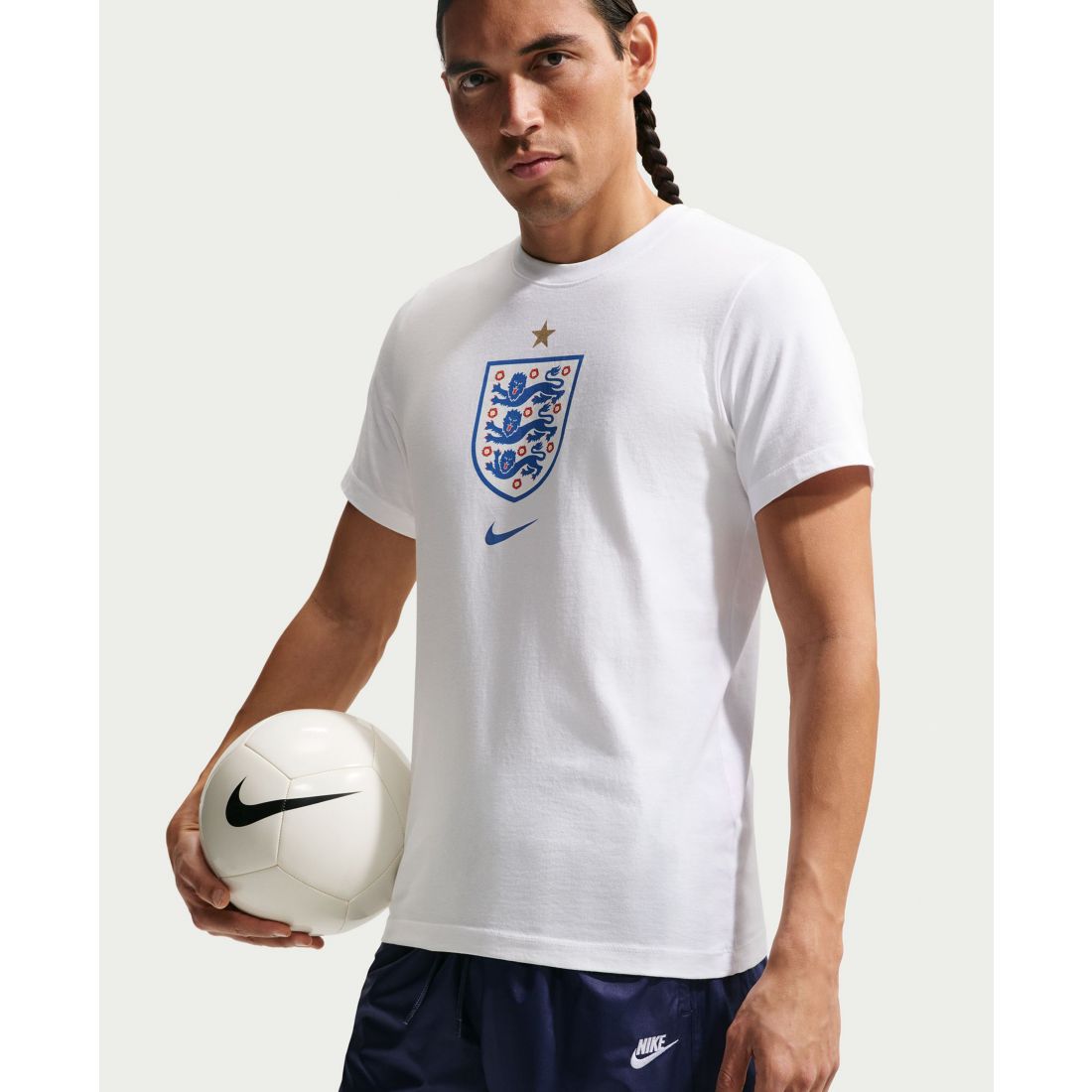 Nike Men's England Strike Soccer Crewneck T-Shirt