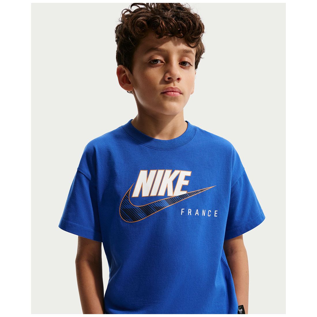 Nike Boys' Futura Logo Detail Soccer T-Shirt
