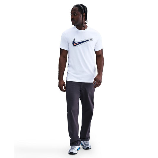 Nike Men's Swoosh Logo Crewneck T-Shirt