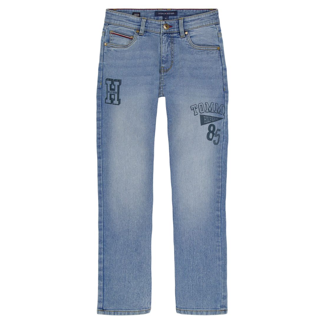 Tommy Hilfiger Big Boys 8-20 Logo Denim Jeans