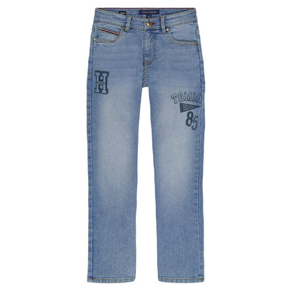 Tommy Hilfiger Big Boys 8-20 Logo Denim Jeans