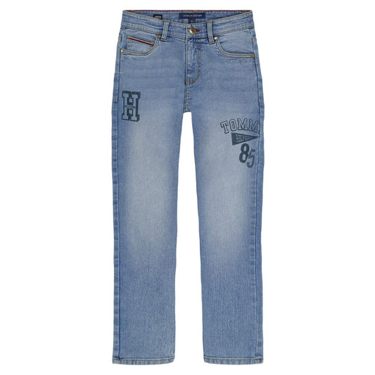 Tommy Hilfiger Big Boys 8-20 Logo Denim Jeans