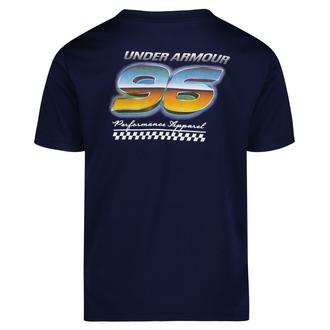 Under Armour Boys' 2T-7 Tech Racer Burst Short-Sleeve T-Shirt