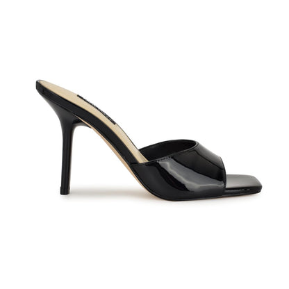 Nine West Women's Disko Square Toe Stiletto Sandals