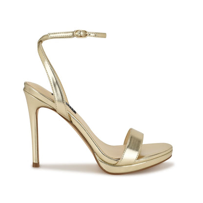 Nine West Women's Loola Ankle Strap High Stiletto Sandals