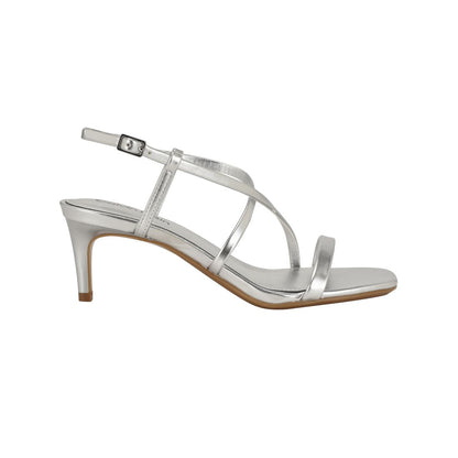 Calvin Klein Women's Ishaya Strappy Low Stiletto Sandals