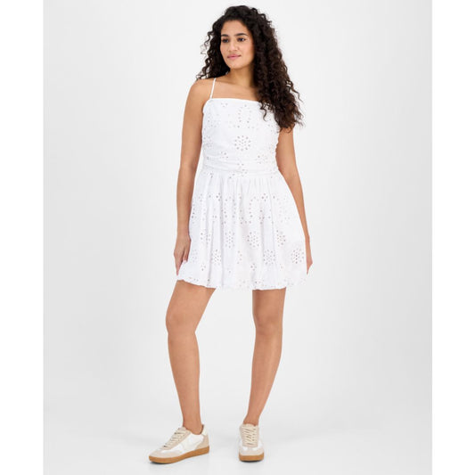 And Now This Women's Eyelet Tube Mini Dress, Exclusively at Macy's