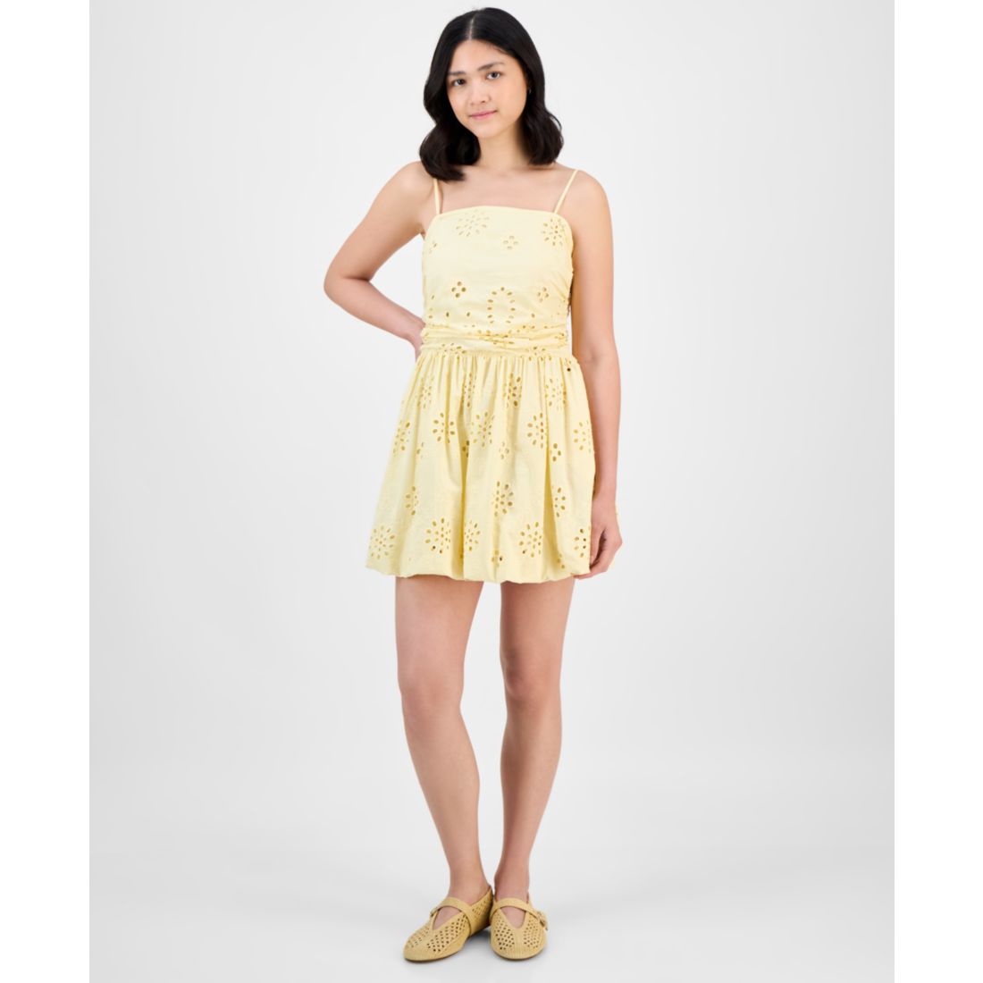And Now This Women's Eyelet Tube Mini Dress, Exclusively at Macy's