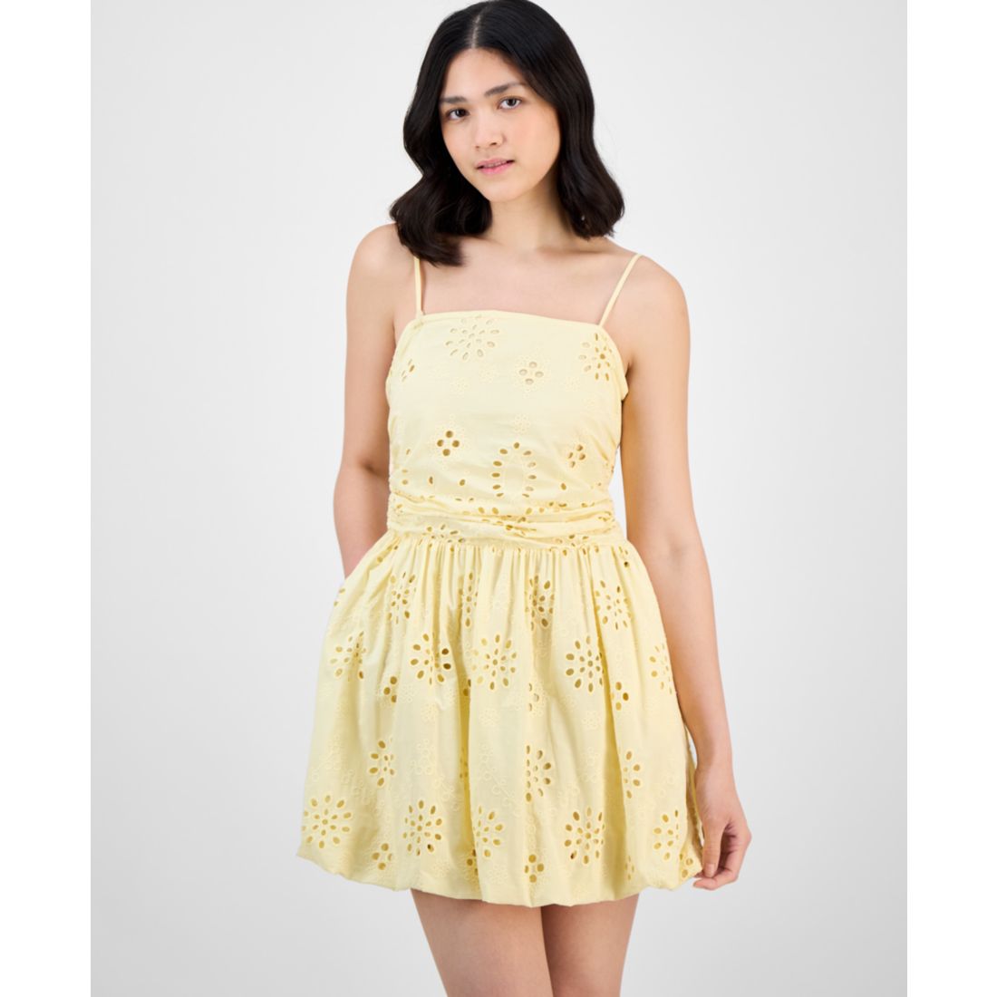 And Now This Women's Eyelet Tube Mini Dress, Exclusively at Macy's