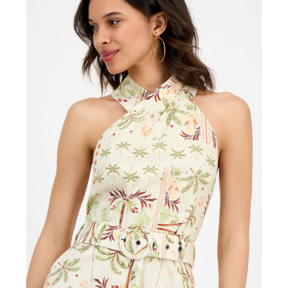 Rachel Rachel Roy Women's Joanna Mini Belted A-Line Dress