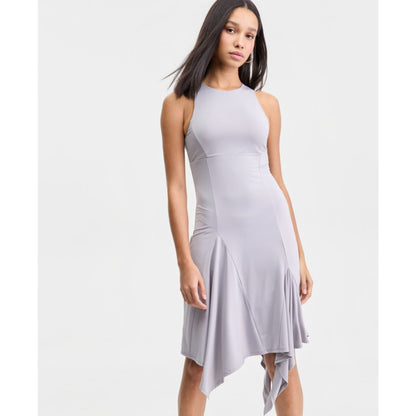 Bar Iii Women's Handkerchief-Hem Sleeveless Dress, Macy's Exclusive