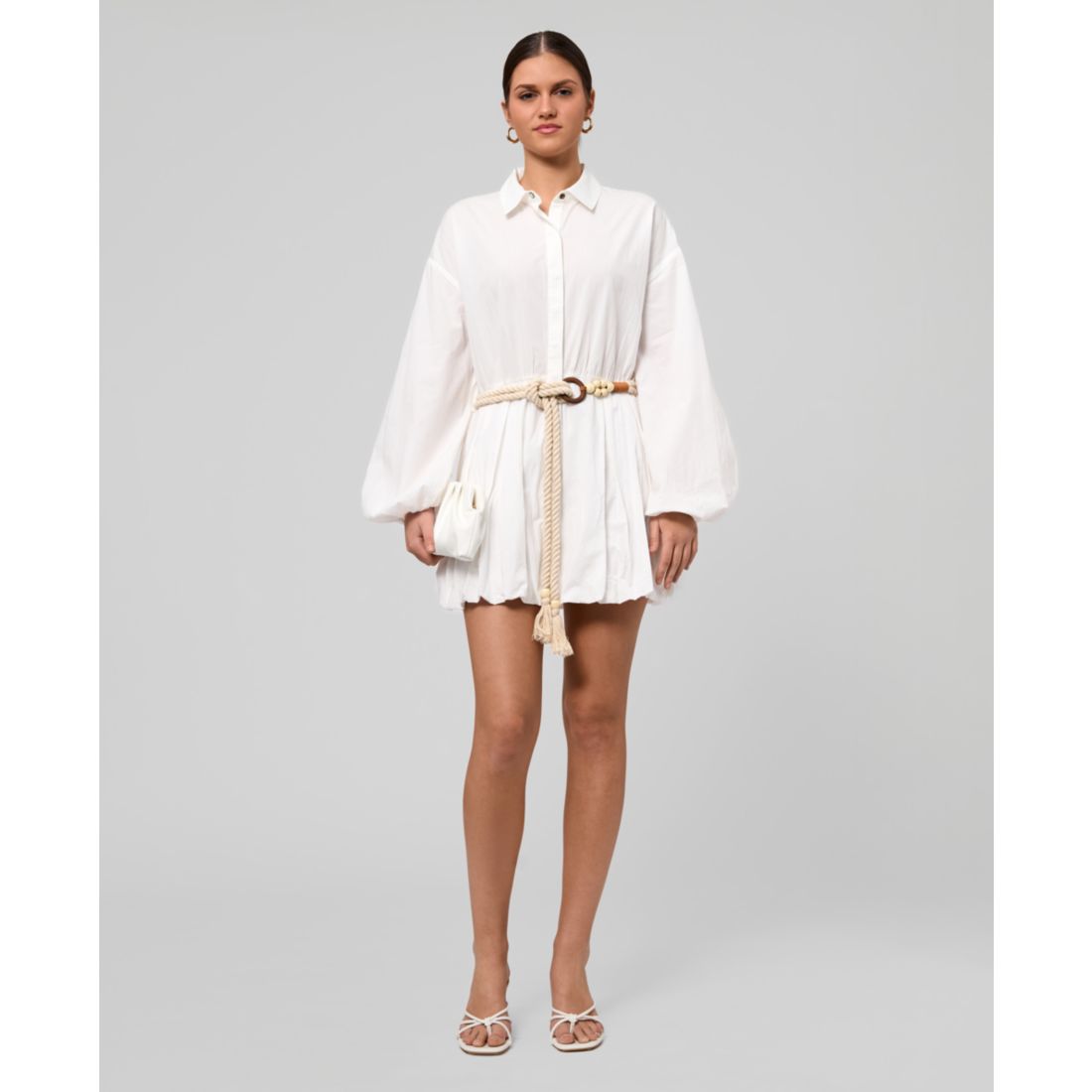 Rachel Rachel Roy Women's Collared Neck Shirt Dress