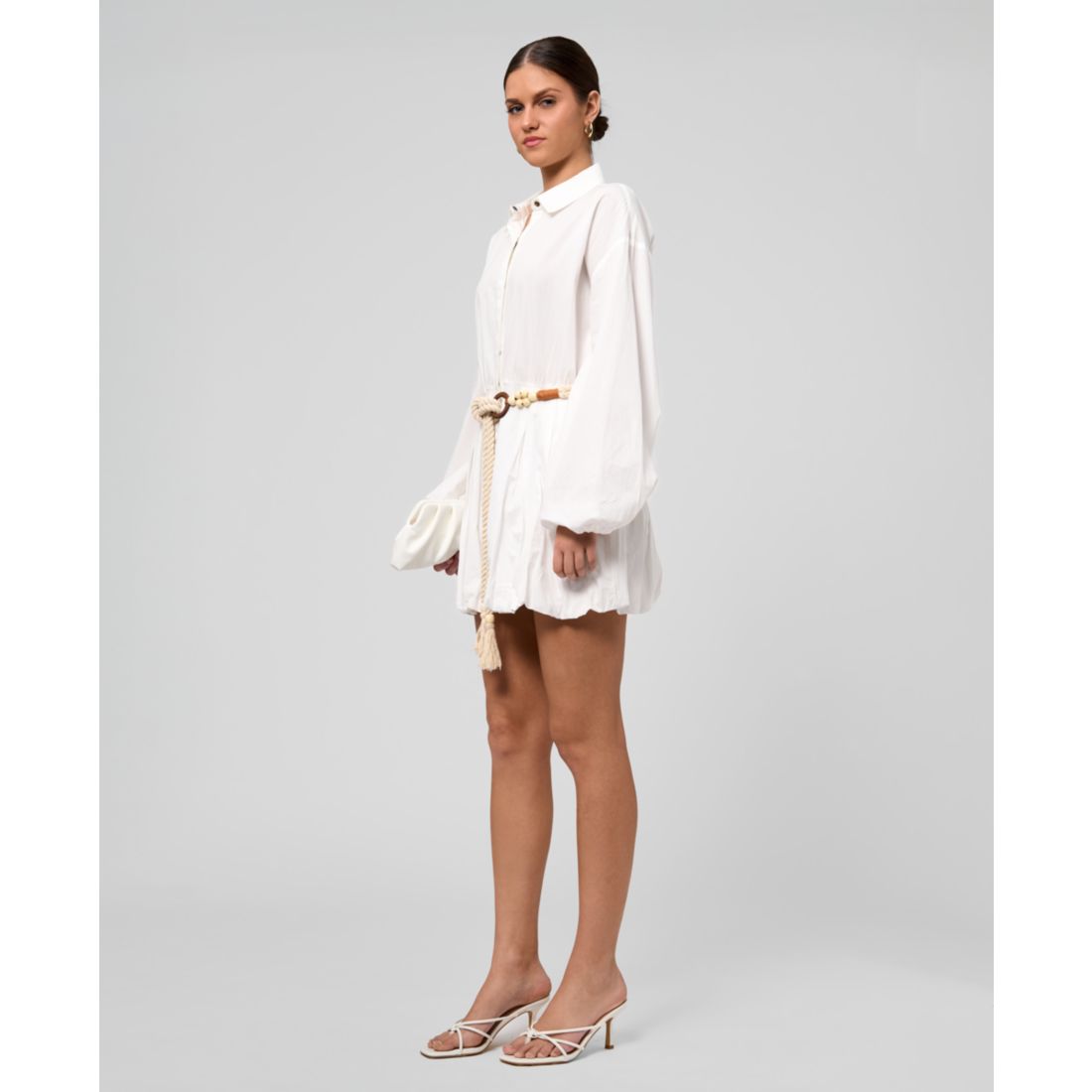 Rachel Rachel Roy Women's Collared Neck Shirt Dress