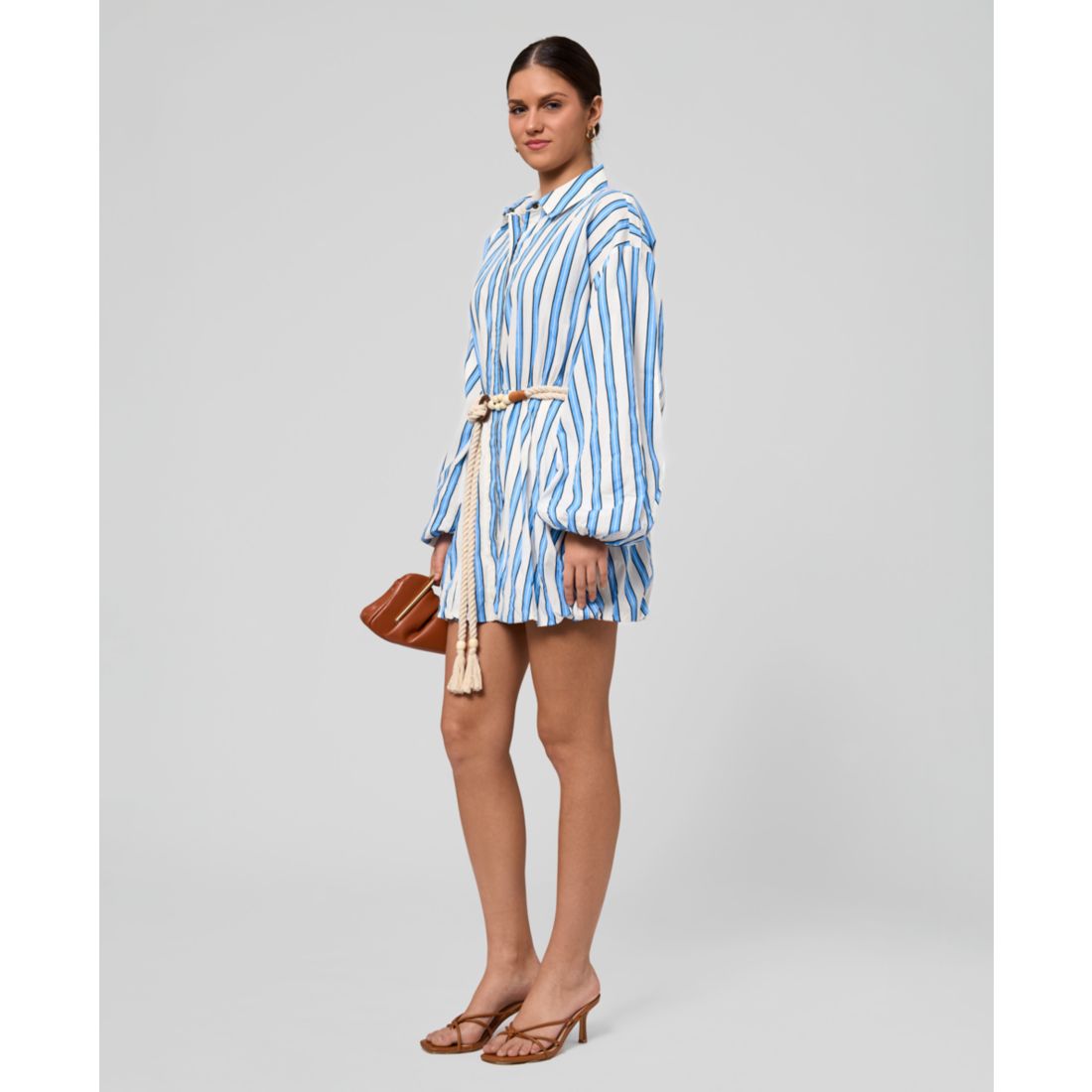 Rachel Rachel Roy Women's Collared Neck Shirt Dress