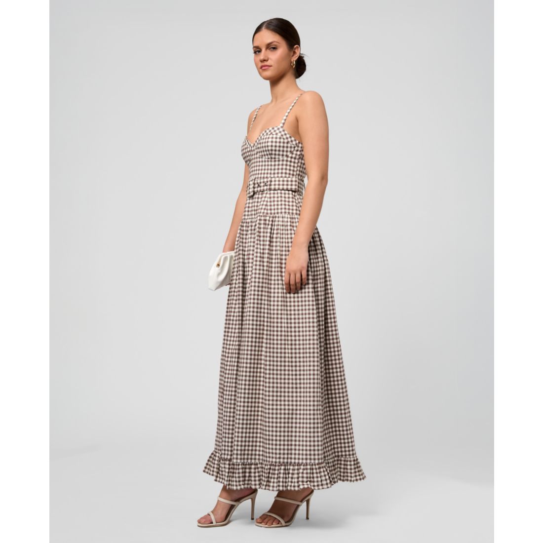 Rachel Rachel Roy Women's Elodie Sweetheart Neck Maxi Dress