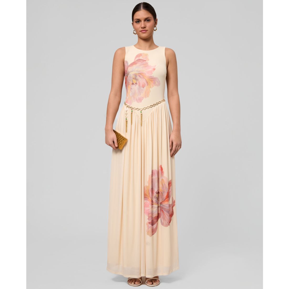 Rachel Rachel Roy Women's Crewneck Genevieve Maxi Dress
