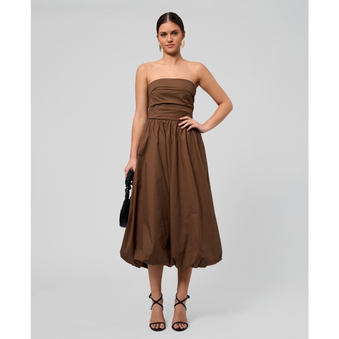 Rachel Rachel Roy Women's Rosalie Strapless Midi Dress