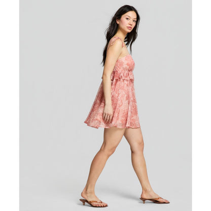 And Now This Women's Paisley Ruffle Mini Dress, Macy's Exclusive