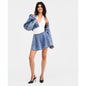 Bar Iii Women's Cotton Denim Skirt, Macy's Exclusive