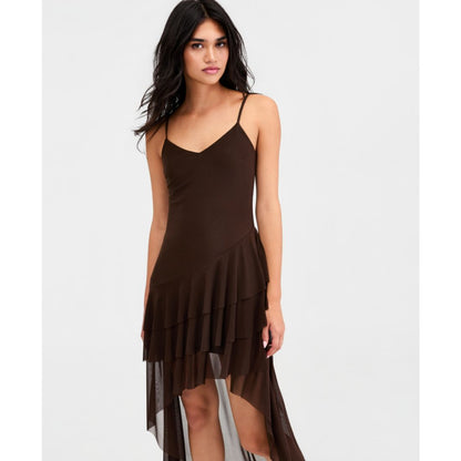 Bar Iii Women's Tiered High-Low Dress, Macy's Exclusive